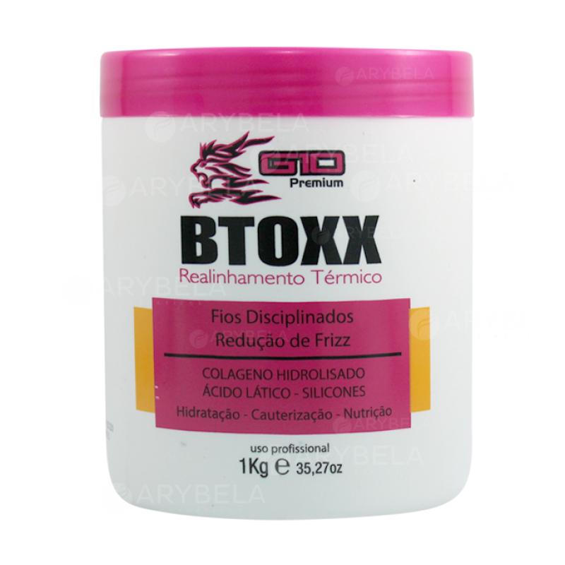 Botox Sem Formol Realinhamento Térmico G10 Btoxx - 1kg