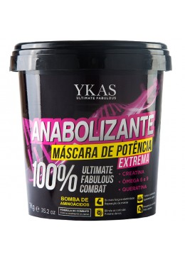 Ykas Anabolizante Máscara de Potência Extrema - 1kg