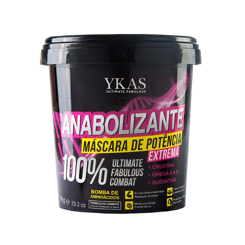 Ykas Anabolizante Máscara de Potência Extrema - 1kg