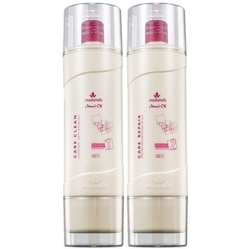Madame Lis Escova Progressiva Monoi Oil kit 2x1 Litro Beautecombeleza.com Madame Lis Escova Progressiva Monoi Oil kit 2x1 Litro Beautecombeleza.com