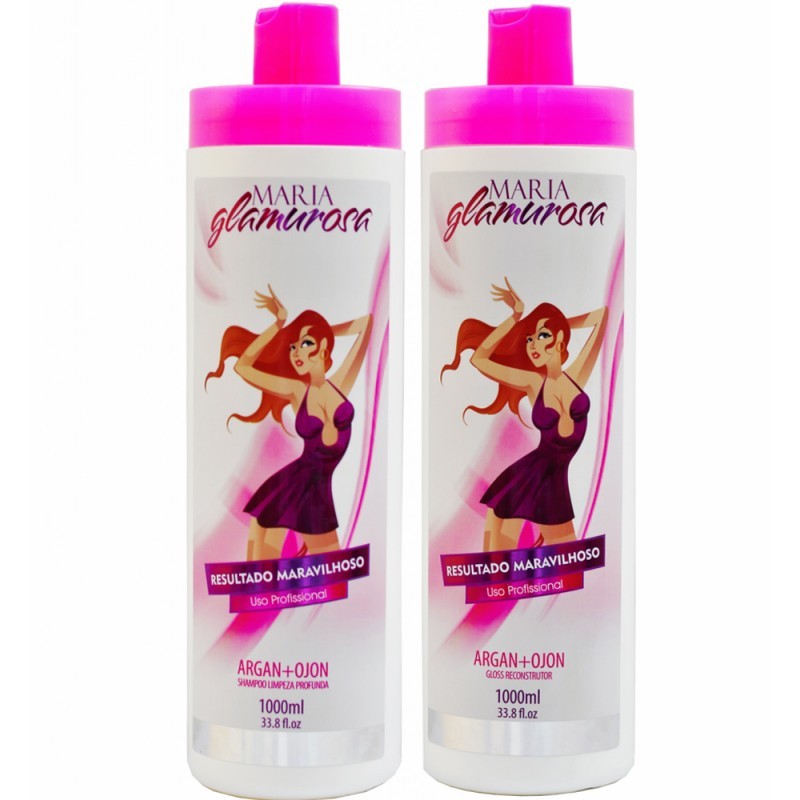 Maria Glamurosa Escova Progressiva - 2 X 1000ml Maria Glamurosa Escova Progressiva - 2 X 1000ml