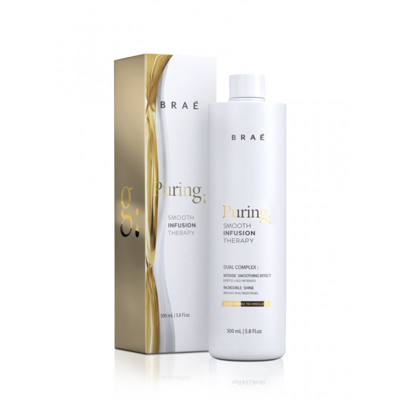 PURING SMOOTH INFUSION THERAPY 500ML BRAÉ     Beautecombeleza.com