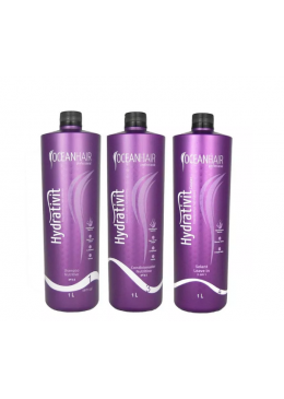 Nutrition Hair Treatment Kit Hydrativit 3x1L - Ocean Hair     Beautecombeleza.com