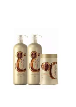 Kit Manioc Professionnel Cheveux Afro 2x1L et 1Kg Haskell Beautecombeleza.com