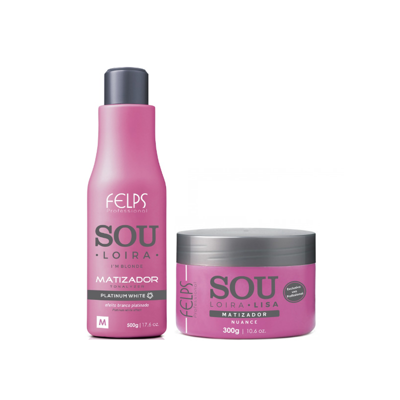 Kit I'm Blonde Matizator - Felps Beautecombeleza.com Kit I'm Blonde Matizator - Felps Beautecombeleza.com