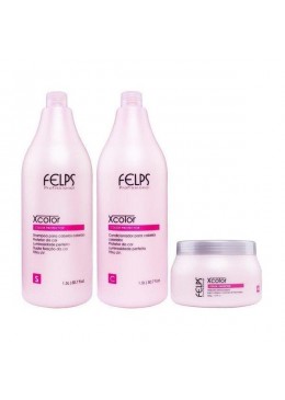 Kit XColor de proteção para o cabelo - Felps Beautecombeleza.com