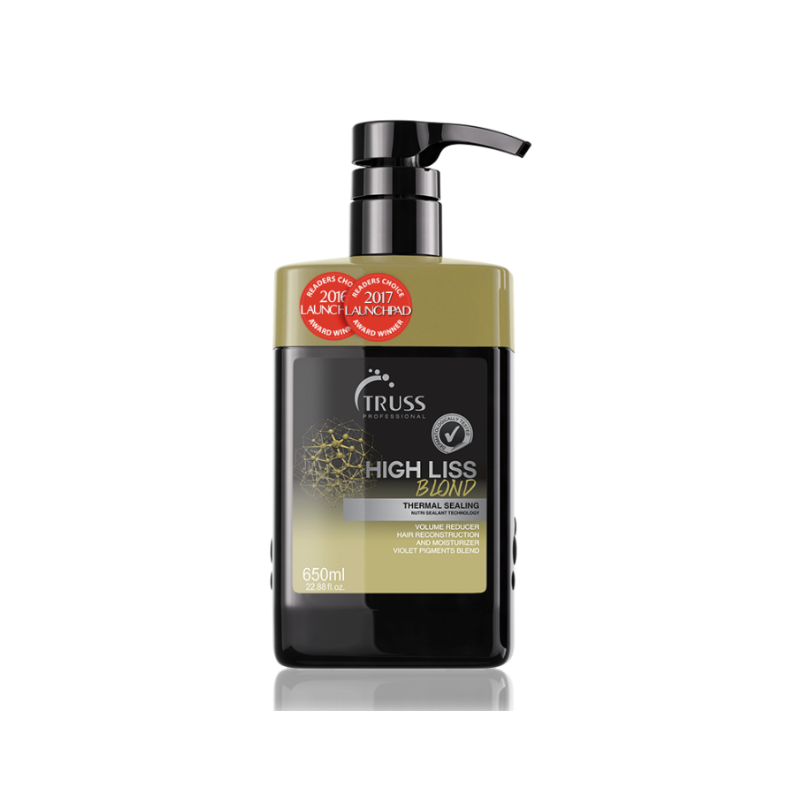 Selamento Térmico High Liss Blond 650ml - Truss Professional Beautecombeleza.com Selamento Térmico High Liss Blond 650ml - Truss Professional Beautecombeleza.com