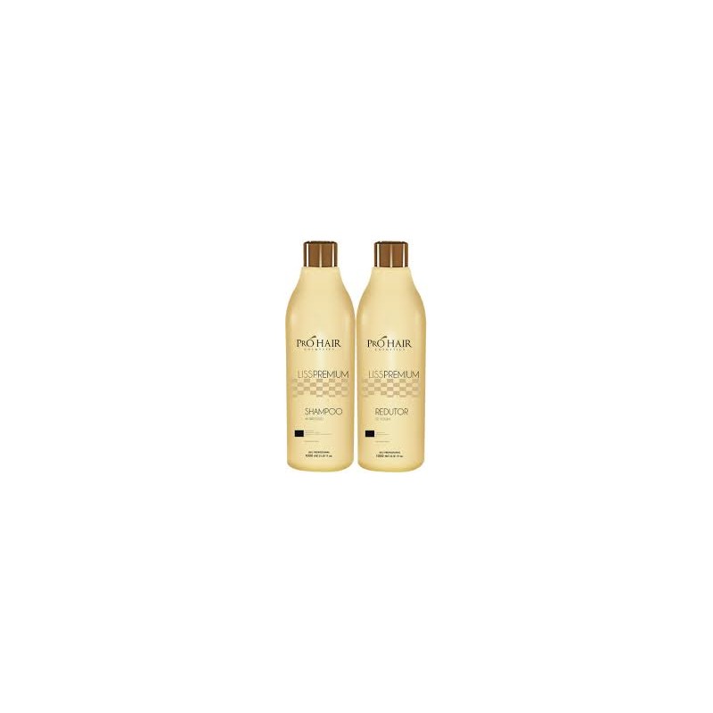 Kit Escova Progressiva Liss Premium 2x1L - Pro Hair Beautecombeleza.com