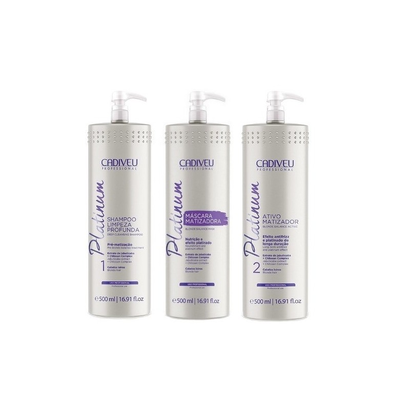 Platinum Professional Kit - Cadiveu Platinum Professional Kit - Cadiveu