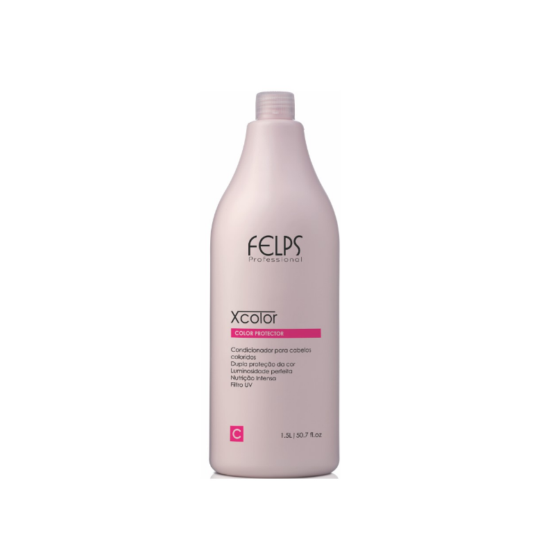 Xcolor Protector Conditioner 1000ml - Felps Beautecombeleza.com Xcolor Protector Conditioner 1000ml - Felps Beautecombeleza.com
