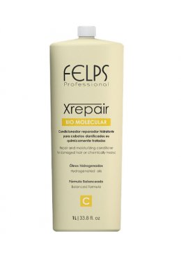 Condicionador Xrepair Bio Molecular 1000ml - Felps Beautecombeleza.com