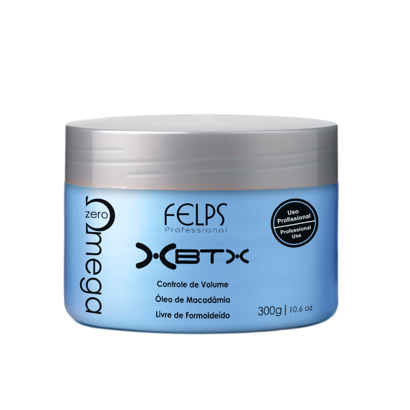 Capillaire de nanoplastie sans Formol Omega Zero XBTX 300g - Felps Beautecombeleza.com