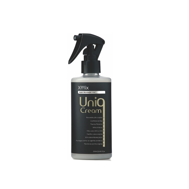 Traitement pour cheveux crème professionnel Xmix Uniq 9 en 1 250ml - Felps Beautecombeleza.com