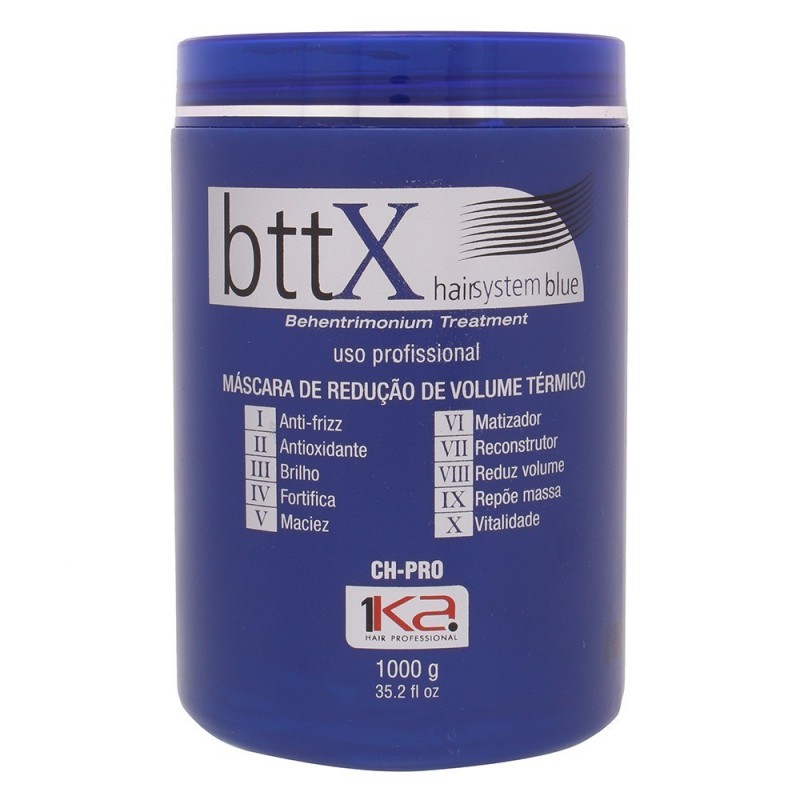 Bttx Volume Reduction Masque Hair System Blue 1Kg - 1Ka  Beautecombeleza