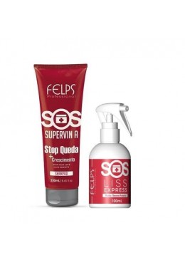 Kit Escova Progressiva SOS - Felps Beautecombeleza.com