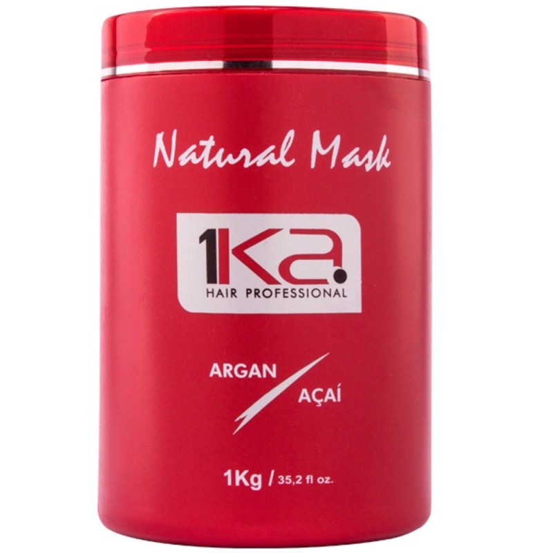 Natural Mask Argan Acai 1kg - 1Ka  Beautecombeleza