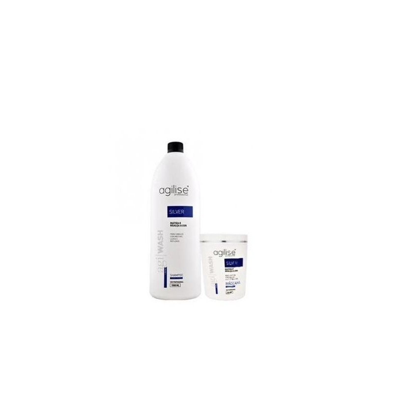 Agi Wash Silver 2 Products - Agilise Professional    Beautecombeleza.com