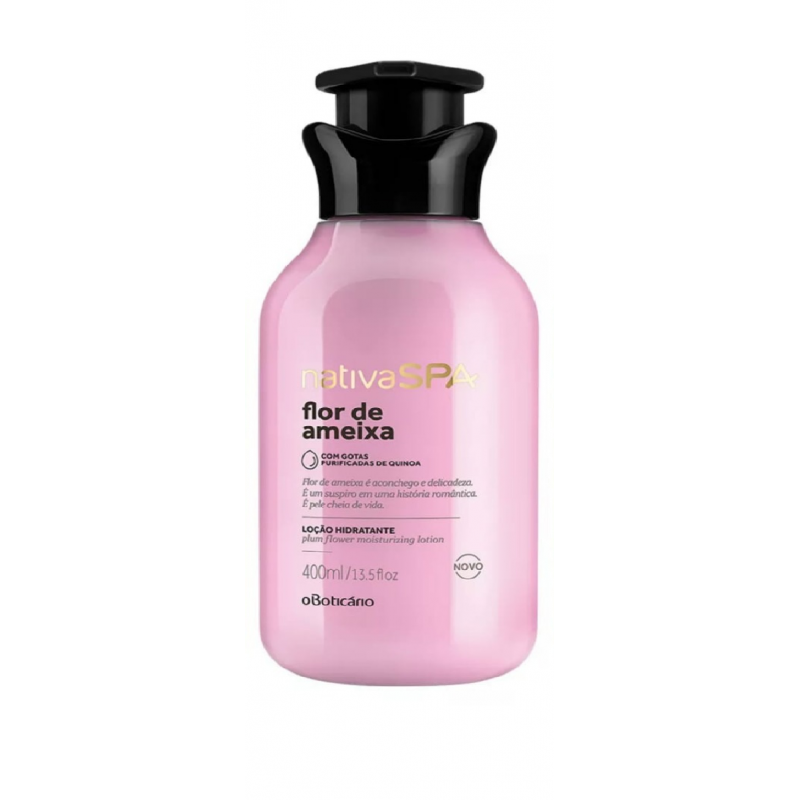 Lotion Désodorisante Corporelle Hydratante Vegan Fleur de Prunier 400mL - Nativa SPA Beautecombeleza.com