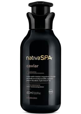 Vegan Caviar Loção Hidratante Corporal Desodorante 400ml - Nativa SPA Beautecombeleza.com