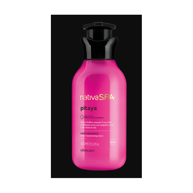 Lotion Désodorisante Corporelle Hydratante Pitaya Vegan 400mL - Nativa SPA Beautecombeleza.com