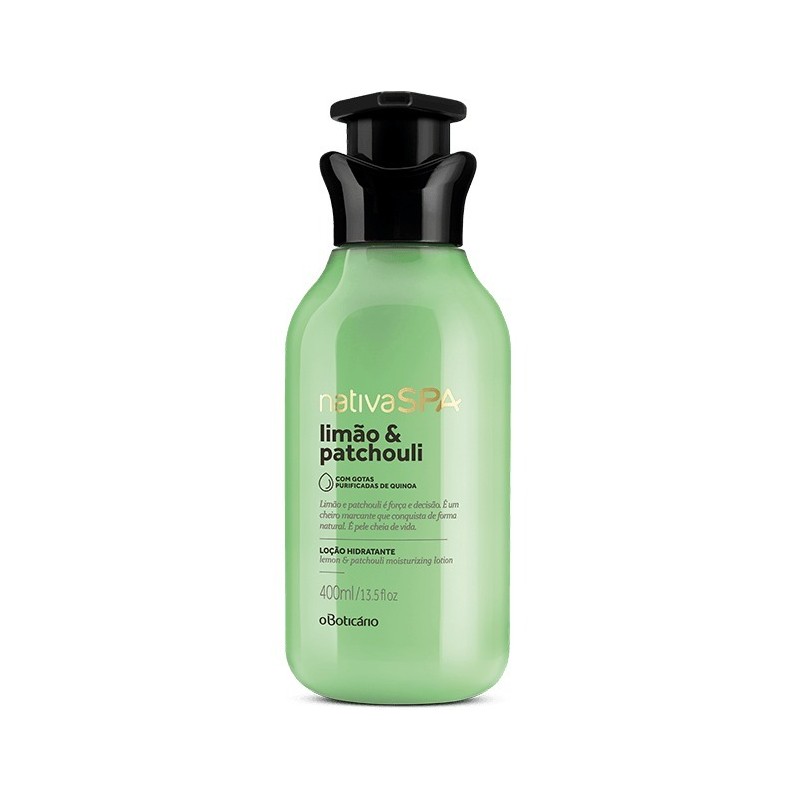 Lotion Désodorisante Corporelle Hydratante Citron et Patchouli Vegan 400mL - Nativa SPA Beautecombeleza.com Lotion Désodorisante Corporelle Hydratante Citron et Patchouli Vegan 400mL - Nativa SPA Beautecombeleza.com