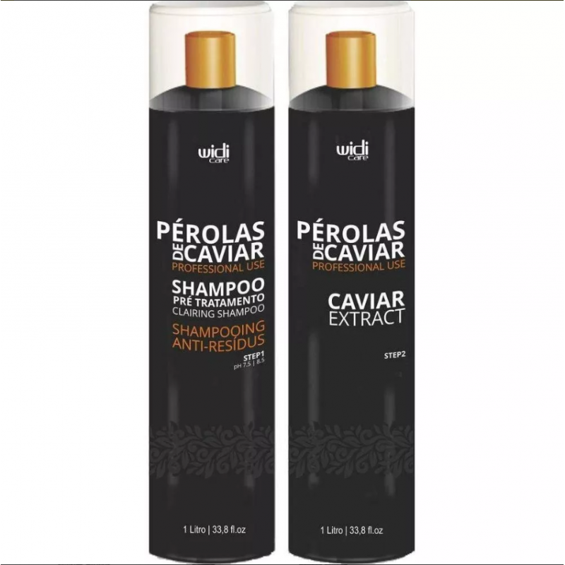 Escova Perolas de Caviar 2x1L - Widi Care Beautecombeleza.com Escova Perolas de Caviar 2x1L - Widi Care Beautecombeleza.com