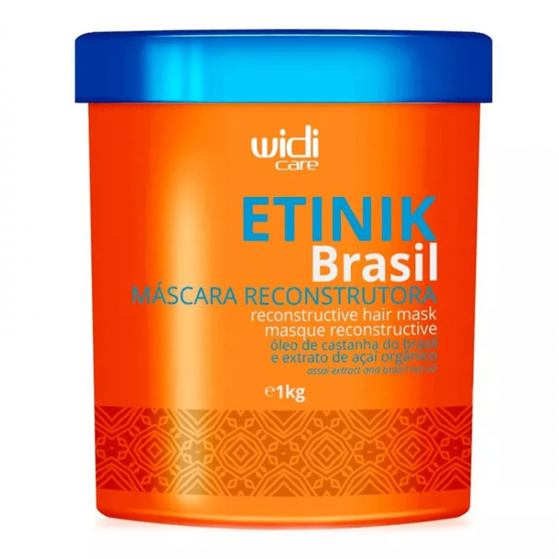 Máscara Reconstrutora Etnik 1Kg - Widi Care Beautecombeleza.com