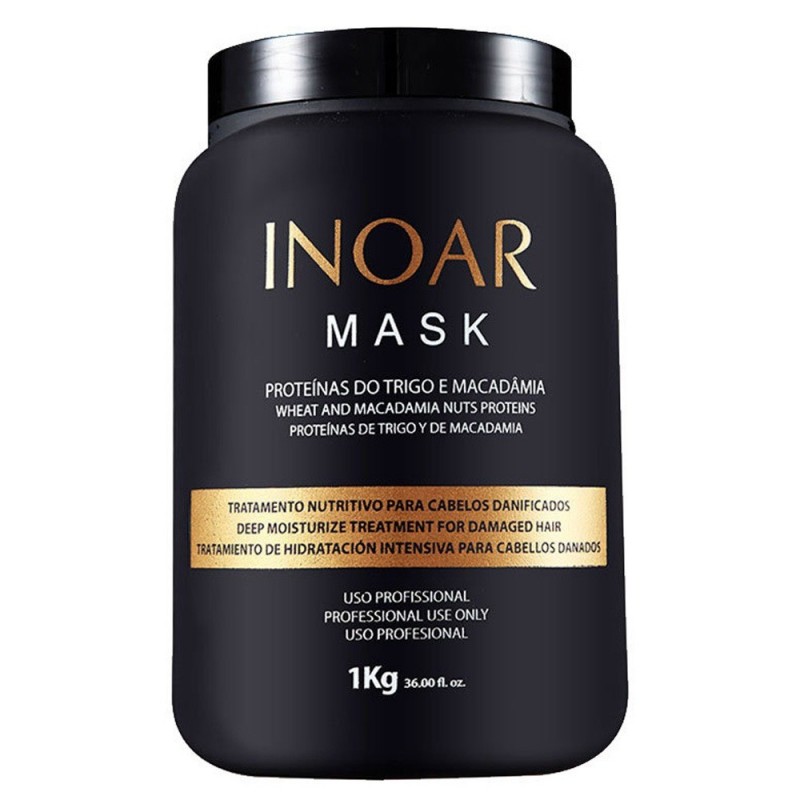 Mask Inoar Mask Proteína do Trigo e Macadâmia 1000g Mask Inoar Mask Proteína do Trigo e Macadâmia 1000g