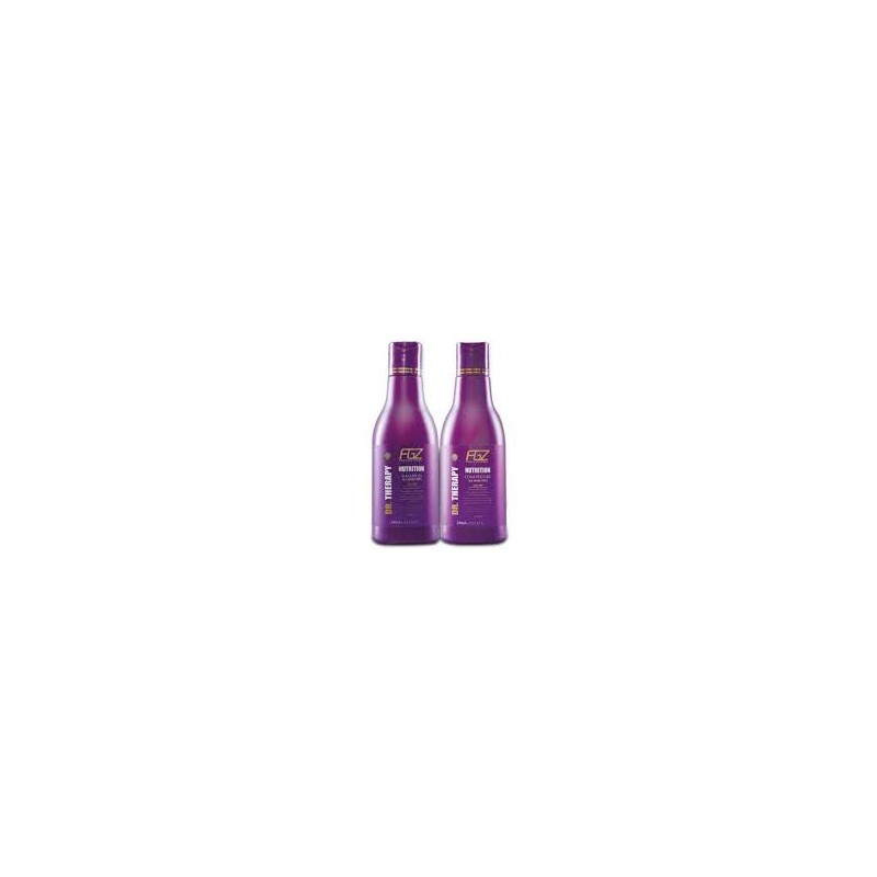 Dr Therapy Shampoo + Conditioner kit 2x300ml    Fogazza Cosmetics     Beautecombeleza.com