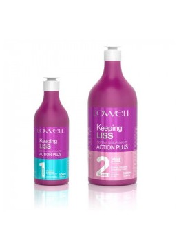 Shampoing + Crème lissante Keeping Liss (500ml+1L)      Beautecombelza.com