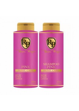 Pink Home Care Mask Toning Shampoo + Pink Mask 2x300ml - Robson peluquero beautecombeleza.com