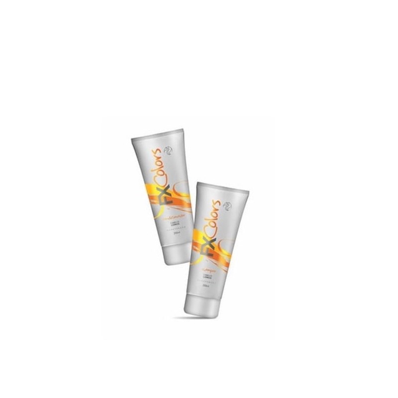 Kit Home care FX Colors Cabelos Loiros (2x250ml) - Fox Beautecombeleza.com Kit Home care FX Colors Cabelos Loiros (2x250ml) - Fox Beautecombeleza.com