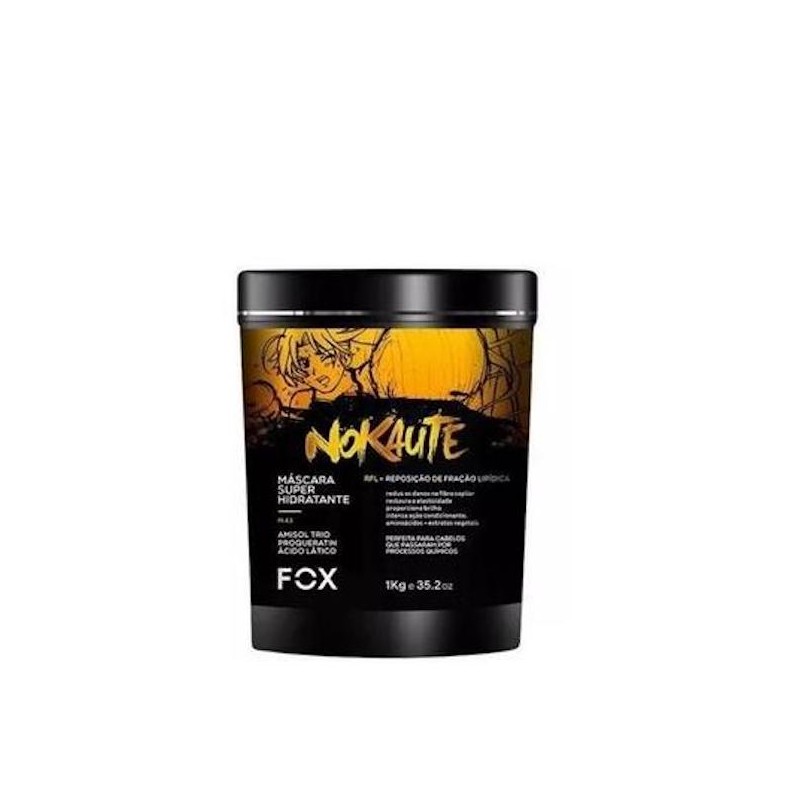 Máscara Super Hidratante Nokaute (1kg) - Fox Beautecombeleza.com Máscara Super Hidratante Nokaute (1kg) - Fox Beautecombeleza.com