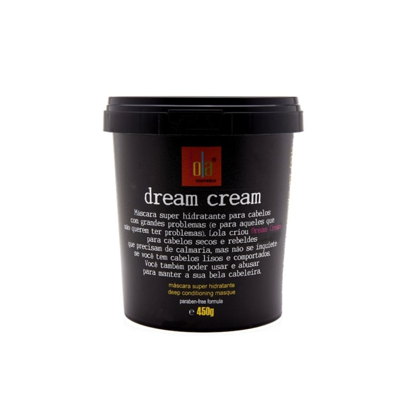 Máscara Hidro Reconstrutora Dream Cream (450g) – Lola Cosmetics Beautecombeleza.com