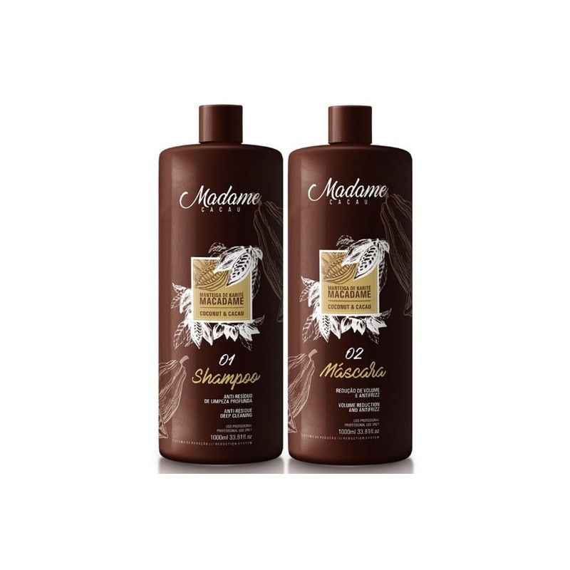Madame Cocoa Reconstructor Kit (2x1L) - Madamelis Beautecombeleza.com Madame Cocoa Reconstructor Kit (2x1L) - Madamelis Beautecombeleza.com