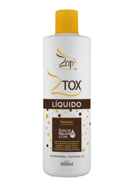 Ztox Macadamia Oil and Chia Lissage brésilien 500ml - Zap        Beautecombeleza.com