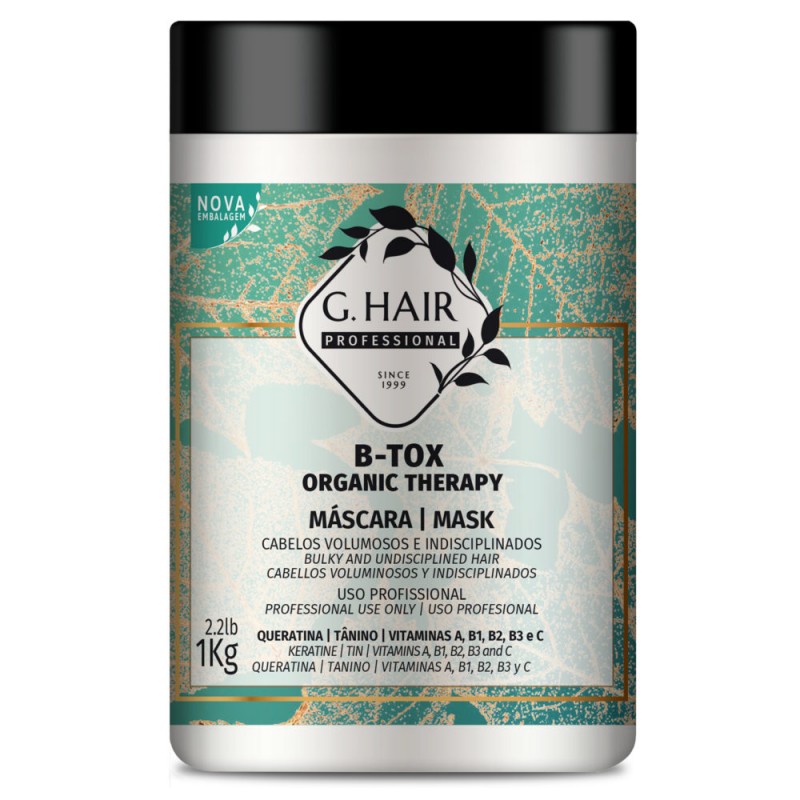 G-HAIR/ Inoar Botox Organic Therapy        Beautecombeleza.com