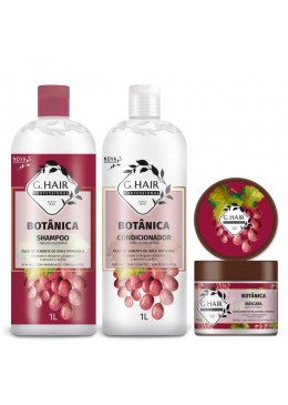Kit Botânica Coloridos G Hair Inoar        Beautecombeleza.com