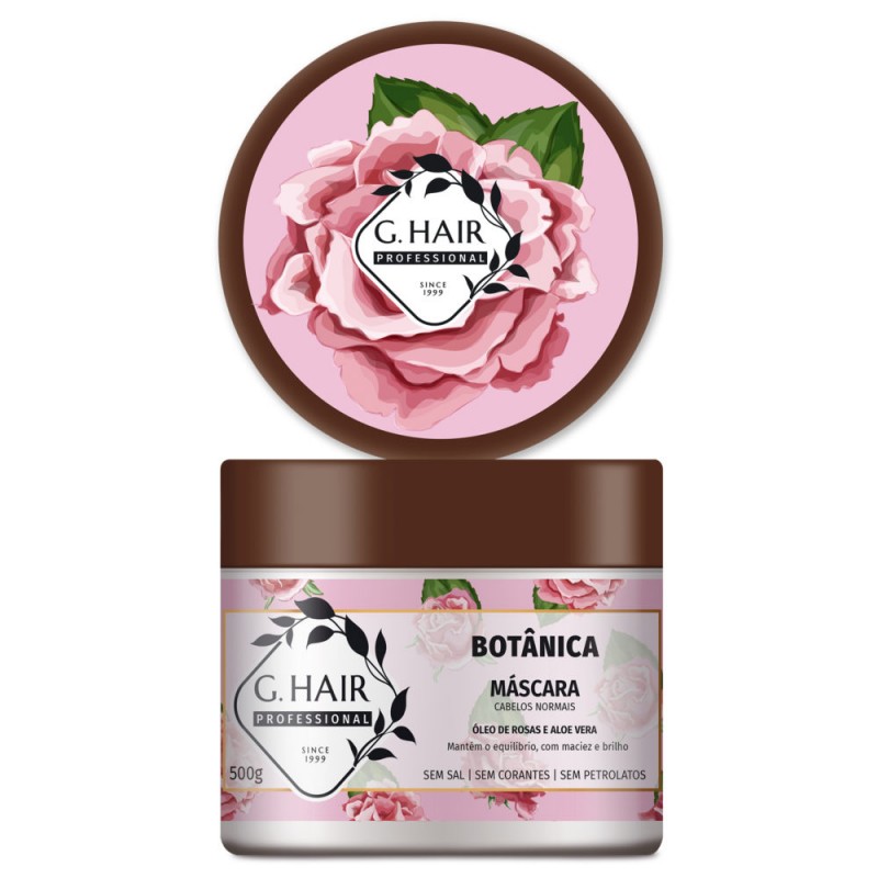 Mascara Botânica – Normais G HAIR INOAR Beautecombeleza.com Mascara Botânica – Normais G HAIR INOAR Beautecombeleza.com
