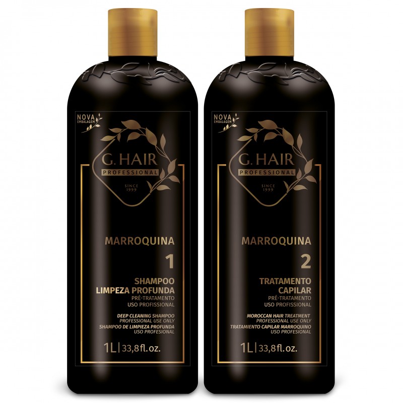 Kit Marroquina G HAIR INOAR     Beautecombeleza.com