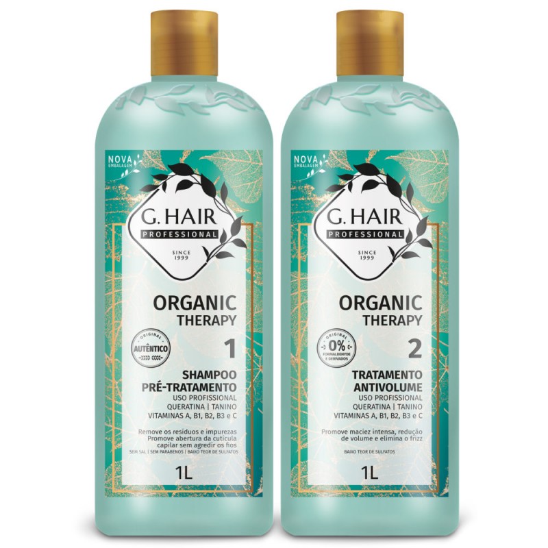 KIT Organic Therapy G HAIR INOAR Beautecombeleza.com KIT Organic Therapy G HAIR INOAR Beautecombeleza.com