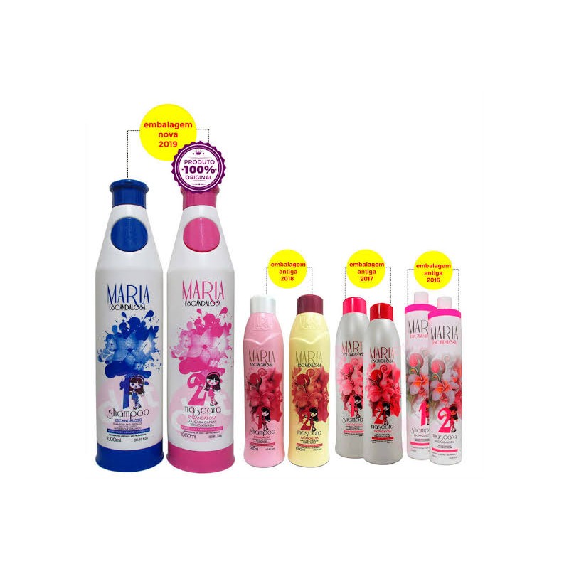 Maria Escandalosa Lissage Brésilien - 2 x 1L       Beautecombeleza.com