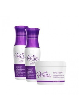 Matiz Violet Kit Color Care - Portier   Beautecombeleza