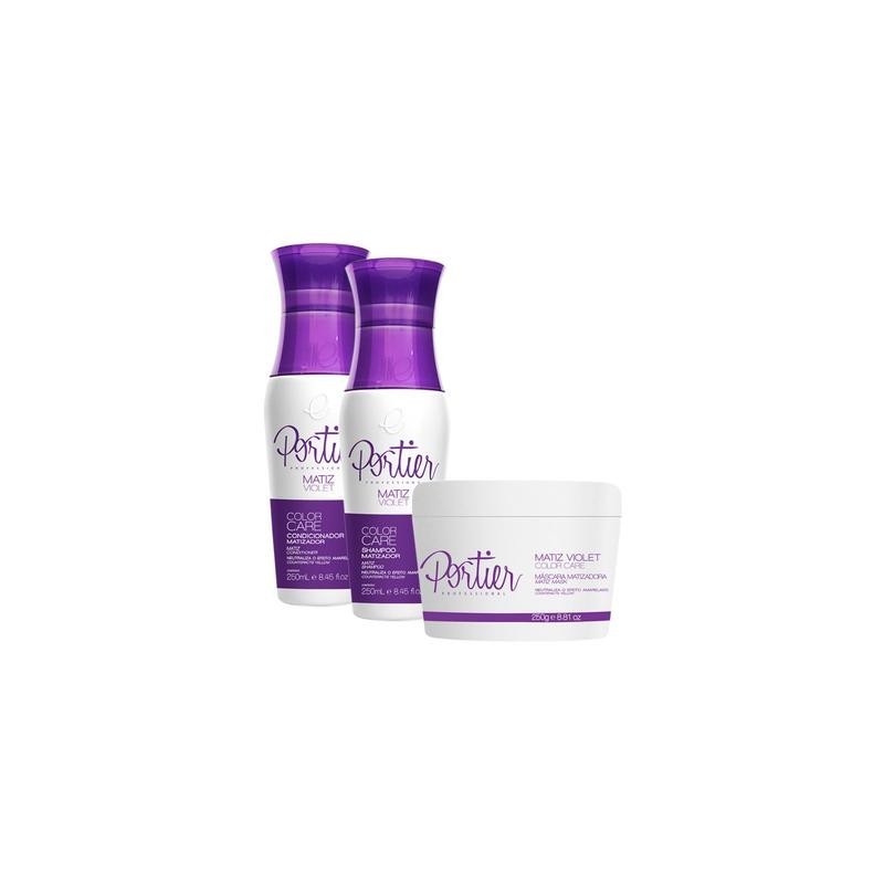 Matiz Violet Kit Color Care - Portier   Beautecombeleza