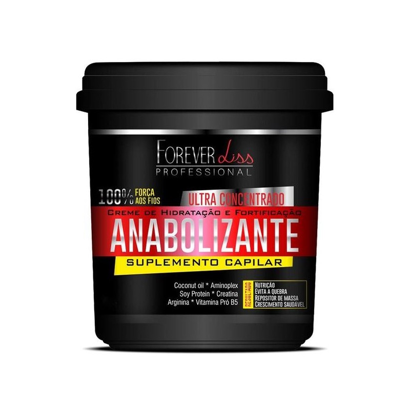 Anabolic Capillary Mask Strength And Nutrition 950gr - Forever Liss Beautecombeleza Anabolic Capillary Mask Strength And Nutrition 950gr - Forever Liss Beautecombeleza
