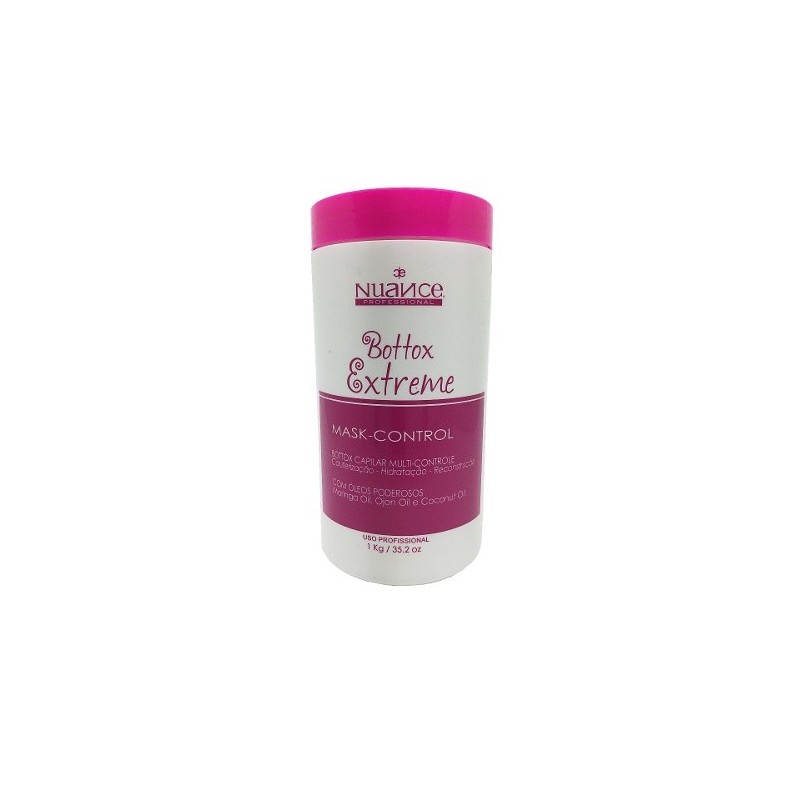 Brazilian Treatment Bottox Extreme Restoration Sealing Control 1Kg - Nuance - Beautecombeleza.com