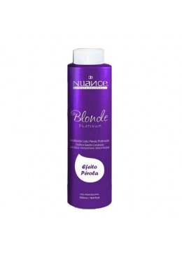 Nuance Mascara Blond Platinum Matizador Efeito Perola 500ml - Beautecombeleza.com