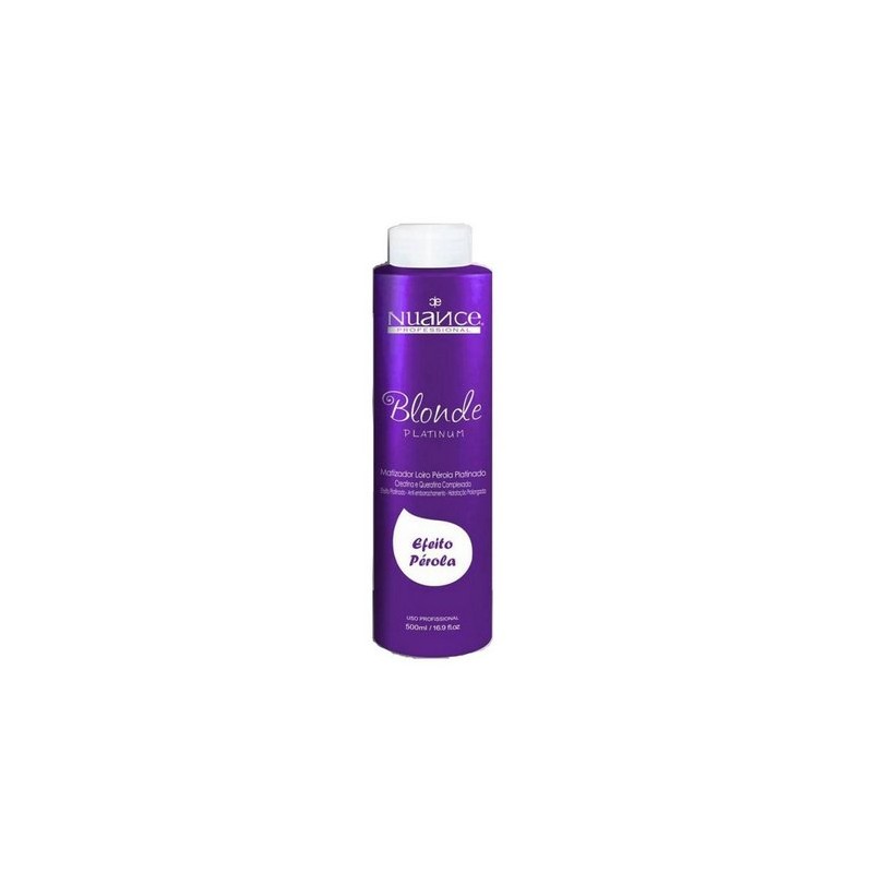 Nuance Mascara Blond Platinum Matizador Efeito Perola 500ml - Beautecombeleza.com Nuance Mascara Blond Platinum Matizador Efeito Perola 500ml - Beautecombeleza.com
