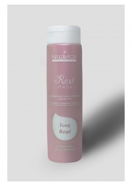 Brazilian Capillary Treatment Rose Hair Mask Shades Pearl Effect 300ml - Nuance Beautecombeleza.com