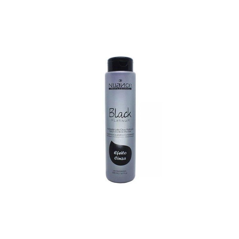 Máscara Matizadora Black Platinum Nuance 500ml  Beautecombeleza.com